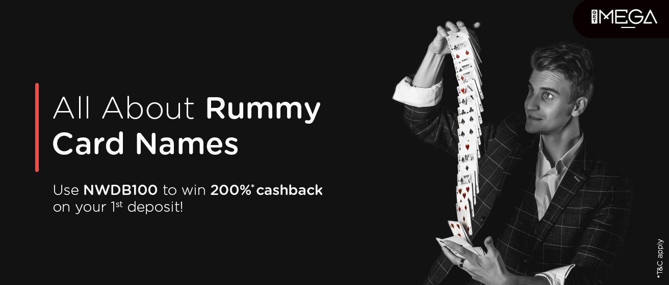 What are the Names, Order and Number of Cards in Rummy?