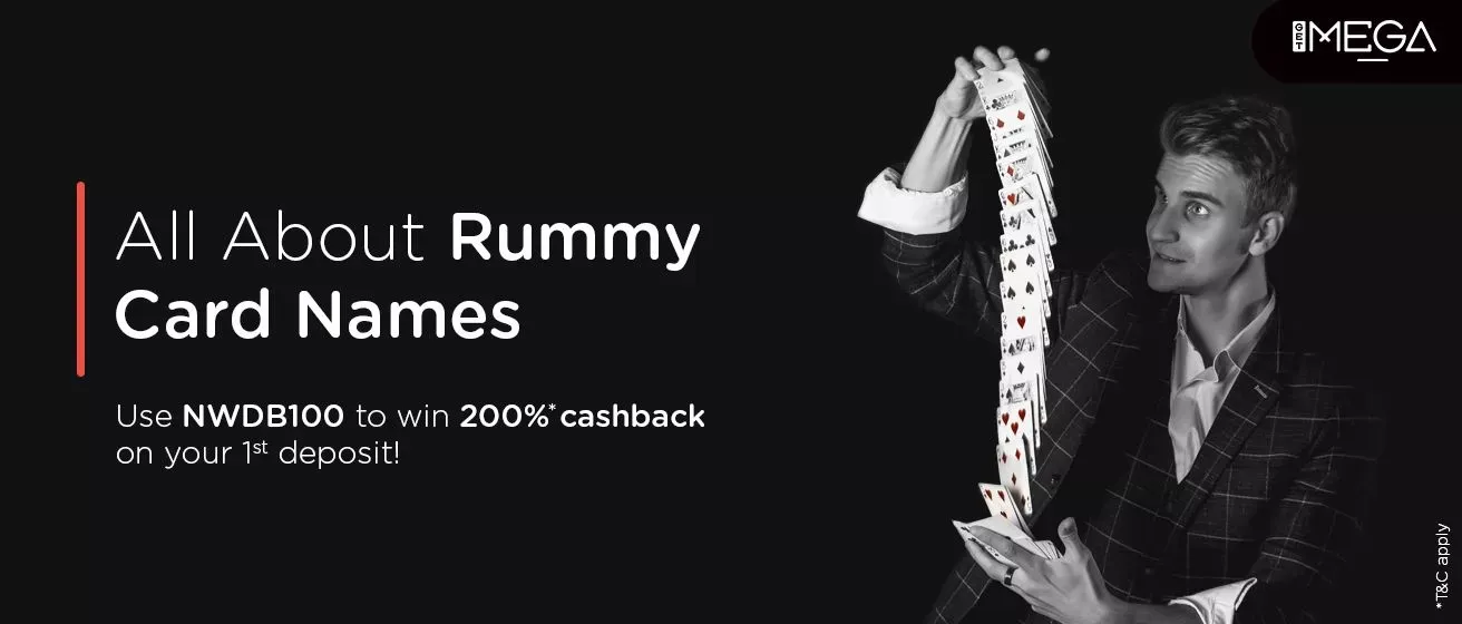 What are the Names, Order and Number of Cards in Rummy?