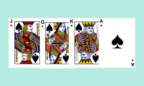 Example of sequence in 10 card rummy