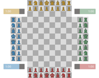 Chess variant - 4 man chess
