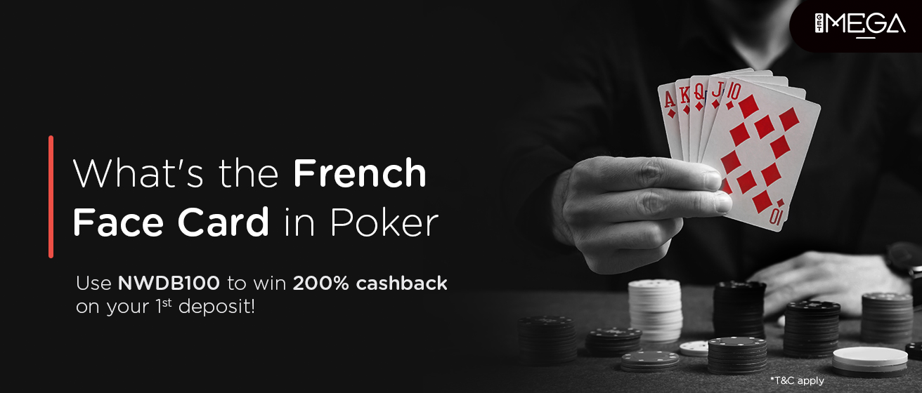 What is a French face card in a card deck?