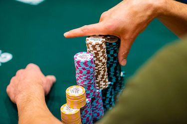 Dirty Stack Poker Chips