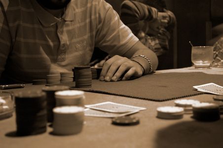 Split pot in poker
