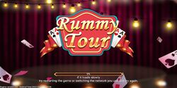 Rummy Tour app interface