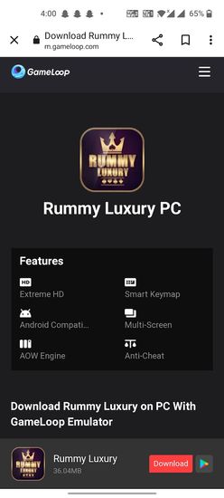 rummy luxury app download