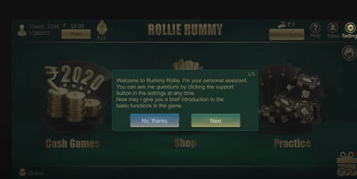 Rummy Rollie signup