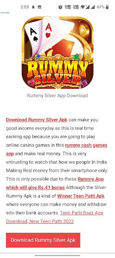 Rummy Silver apk download