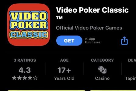Video Poker Classic Register