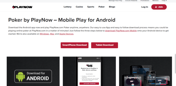 playnow poker android