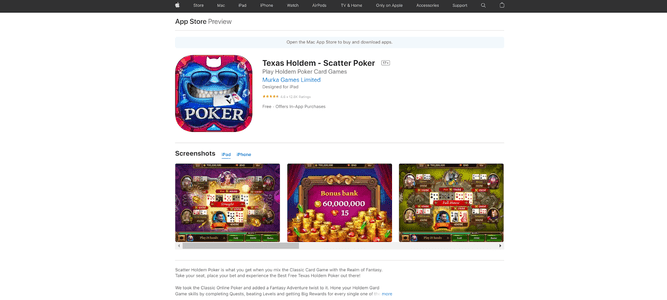 Scatter Poker APK Register