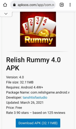 Relish Rummy Apk Download