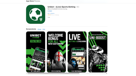 Unibet App download